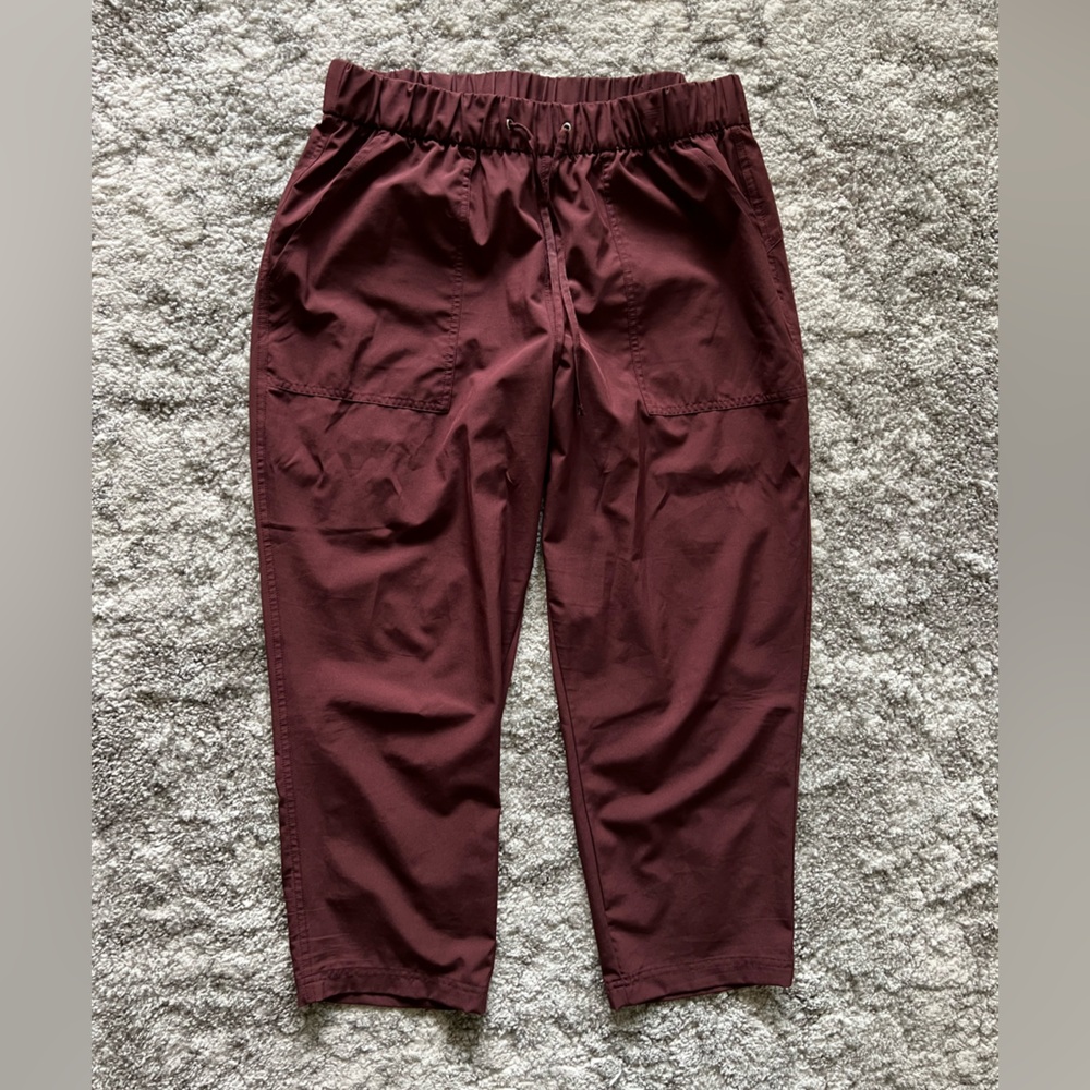 Old Navy Women's Straight Leg Pants - Burgundy